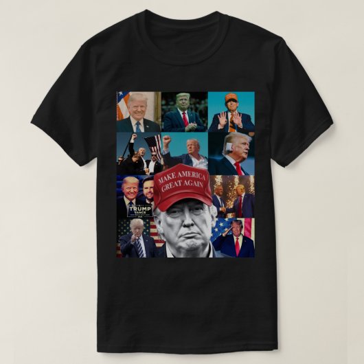 Trump 2024-tijdperk  t-shirt (Design voorkant)
