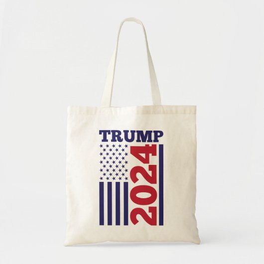 Trump 2024 tote bag (Voorkant)