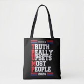Trump 2024 tote bag (Voorkant)