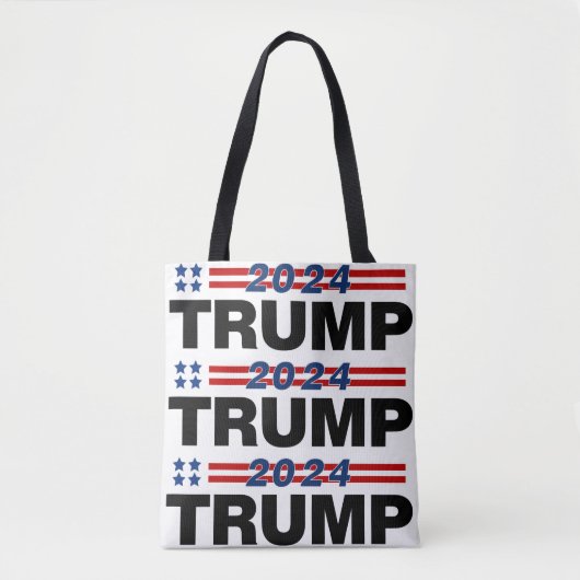 Trump 2024 tote bag (Voorkant)
