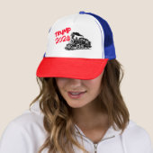 Trump 2024 trein trucker pet (In situ)