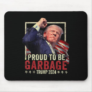 Trump 2024 Trots op vuilnisstem Trump President Muismat