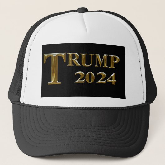 TRUMP 2024 TRUCKER HAT PET (Voorkant)