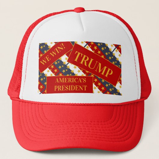 TRUMP 2024 TRUCKER PET (Voorkant)