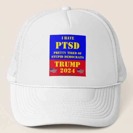TRUMP 2024 TRUCKER PET (Voorkant)