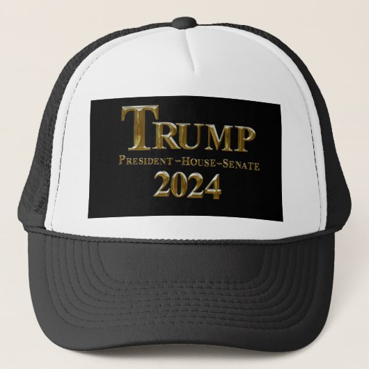 TRUMP 2024 TRUCKER PET (Voorkant)