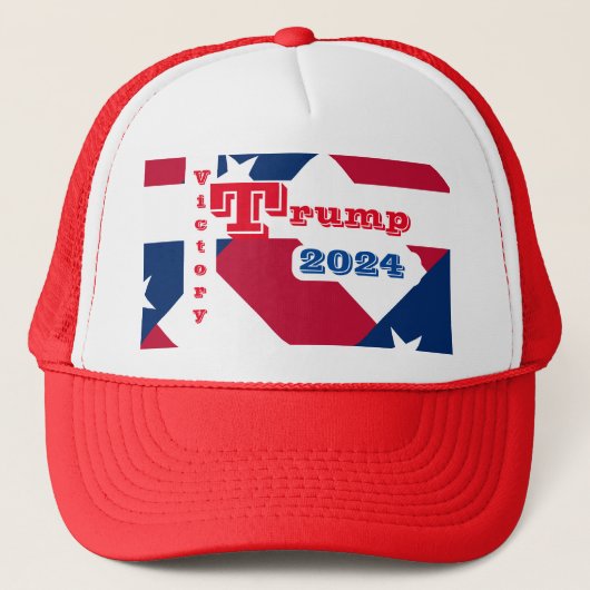 TRUMP 2024 TRUCKER PET (Voorkant)