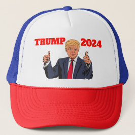 Trump 2024 trucker pet