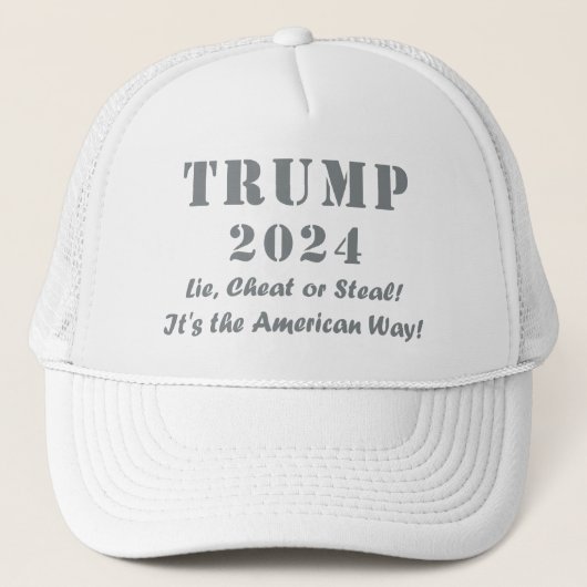 TRUMP 2024 TRUCKER PET (Voorkant)