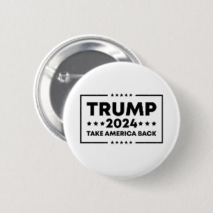 Trump 2024 Trump Neem Amerika Terug Ronde Button 5,7 Cm