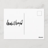 Trump 2024 Trump neemt Amerika terug Briefkaart (Achterkant)