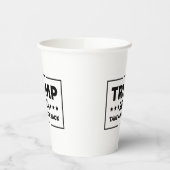 Trump 2024 Trump neemt Amerika terug Papieren Bekers (Links)