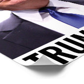 Trump 2024 Trump neemt Amerika terug Poster (Hoek)