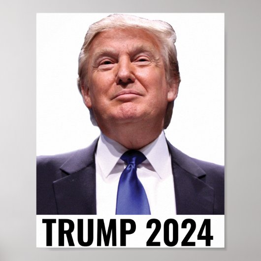 Trump 2024 Trump neemt Amerika terug Poster (Voorkant)