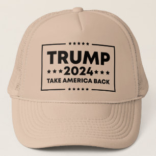 Trump 2024 Trump neemt Amerika terug Trucker Pet