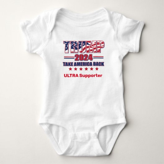 Trump 2024 Ultra Support Romper (Voorkant)