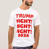 Trump 2024 Unisex T-shirt (Voorkant)