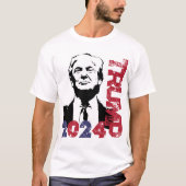 Trump 2024 Unisex T-shirt (Voorkant)