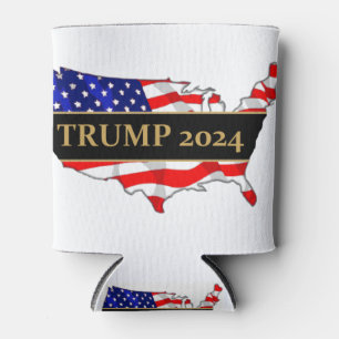 Trump 2024 USA Blikjeskoeler