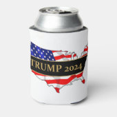 Trump 2024 USA Blikjeskoeler (Blikje Achterkant)