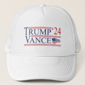 Trump 2024 Vance Trucker Pet (Voorkant)