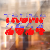 Trump 2024 Verenigde Staten Verkiezingsretro Raamsticker (Vel 2)