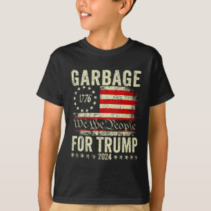 Trump 2024 Verkiezing Afval Stem Op Trump Voorzitt T-shirt