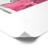 Trump 2024 Verkiezing Daddy's Home Roze Poster (Hoek)