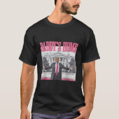 Trump 2024 Verkiezing Daddy's Home Roze T-shirt (Voorkant)