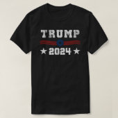 TRUMP 2024 Verkiezing Essential T-Shirt (Design voorkant)
