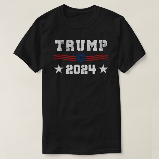 TRUMP 2024 Verkiezing Essential T-Shirt (Design voorkant)