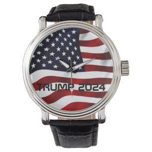 Trump 2024 verkiezing eWatch Horloge