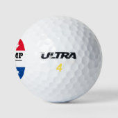 TRUMP 2024 Verkiezing Golfballen (Logo)