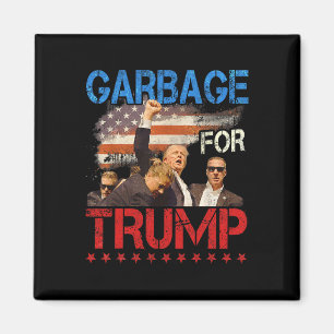 Trump 2024 Verkiezing Trots Om Een Afvalstem Te Zi Magneet