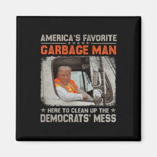 Trump 2024 Verkiezing Trump Afval Man Stem Trump P Magneet