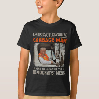 Trump 2024 Verkiezing Trump Afval Man Stem Trump P T-shirt