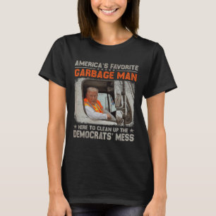 Trump 2024 Verkiezing Trump Afval Man Stem Trump P T-shirt