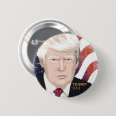 Trump 2024 VerkiezingsButton Ronde Button 5,7 Cm (Voorkant /achterkant)