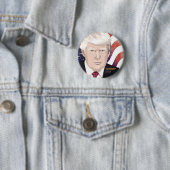 Trump 2024 VerkiezingsButton Ronde Button 5,7 Cm (In situ)