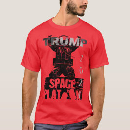 Trump 2024 Verkiezingsruimtekracht T-shirt