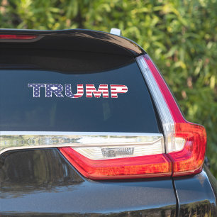 Trump 2024 Verkiezingsvlag Amerikaanse vlag Sticker