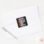 Trump 2024 vierkante sticker (Envelop)
