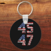 Trump 2024 Vintage - Clic Fit Sleutelhanger (Voorkant)