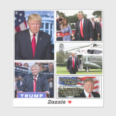 Trump 2024 Vinyl Stickers Donald Trump Foto Decal (Vel)