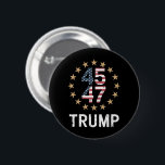 Trump 2024 Vlag neemt Amerika terug Trump 45 47 Ronde Button 5,7 Cm<br><div class="desc">Trump 2024 Vlag neemt Amerika terug Trump 45 47</div>