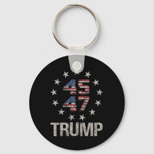 Trump 2024 Vlag (op Byck) Take America CK Trump FL Sleutelhanger
