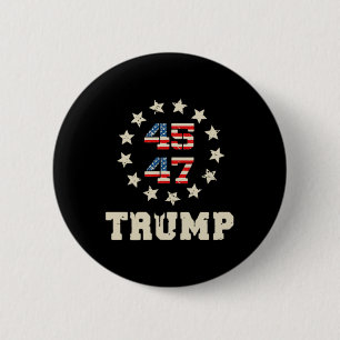 Trump 2024 Vlag (op Byck) Take America Ck Trump Vl Ronde Button 5,7 Cm