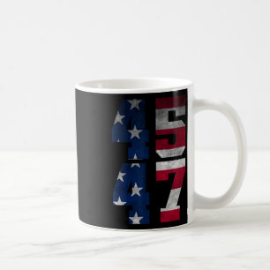 Trump 2024 voor President Amerikaanse vlag Koffiemok