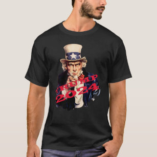 Trump 2024 voor President en gevangenissen T-shirt
