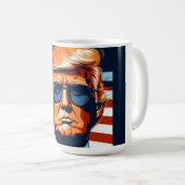 Trump 2024 - VS - Make America Great Again Koffiemok (Voorkant rechts)